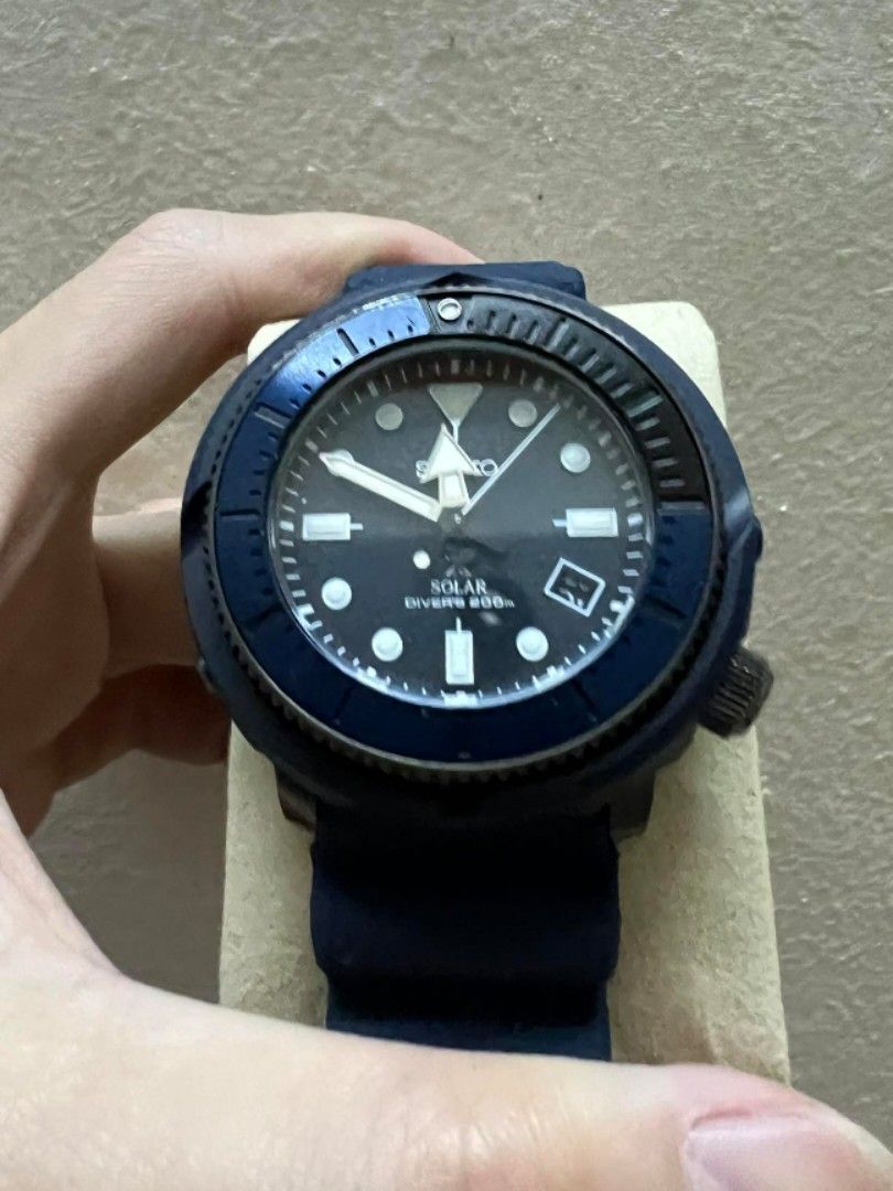 Seiko Prospex Street Series SNE533P Solar Tuna Divers Watch Men s