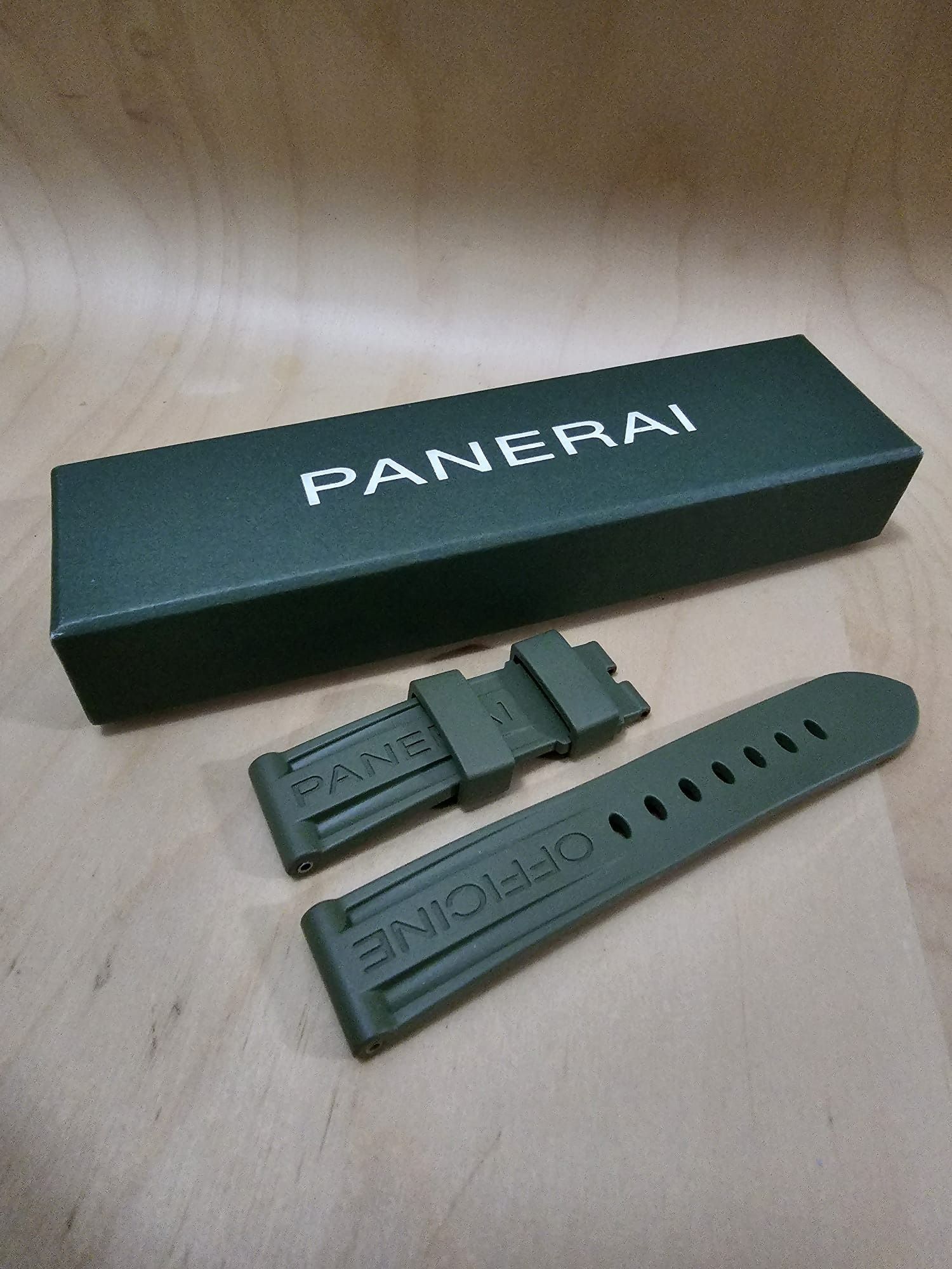 Panerai rubber clearance strap original