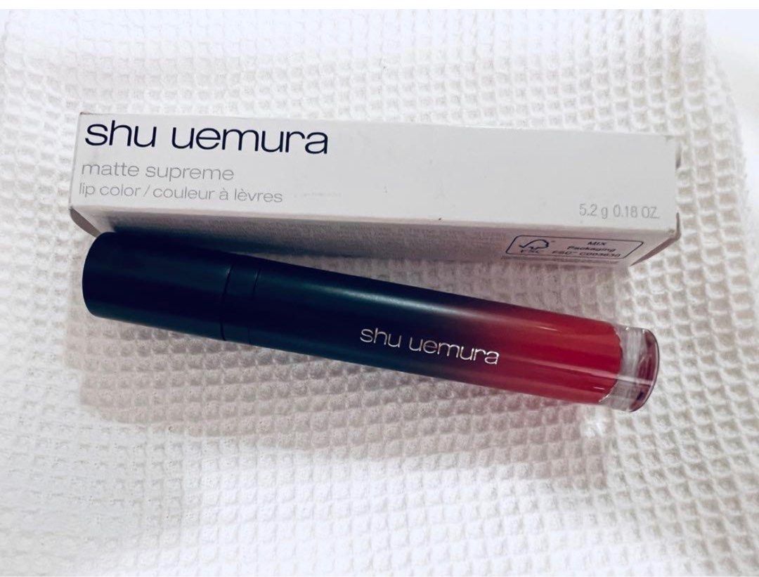 Shu Uemura lip color 唇彩唇膏M RD 01 matte supreme, 美容＆化妝品