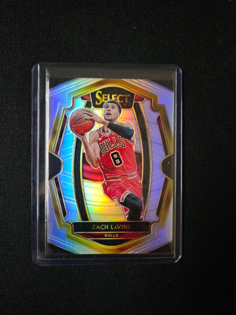 silver 銀亮！ Zach lavine select silver // panini nba trading card