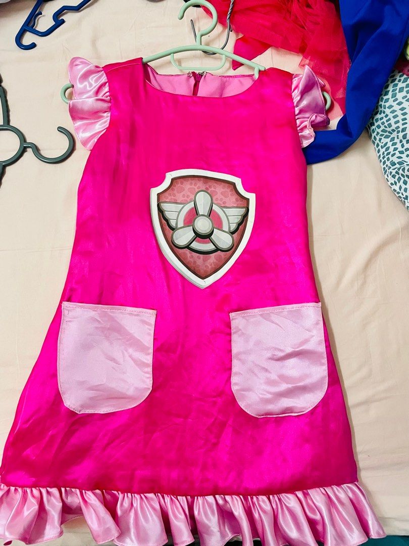 PAW Patrol Skye Marshall Everest Toddler Girls Skater Dress Pink 4T
