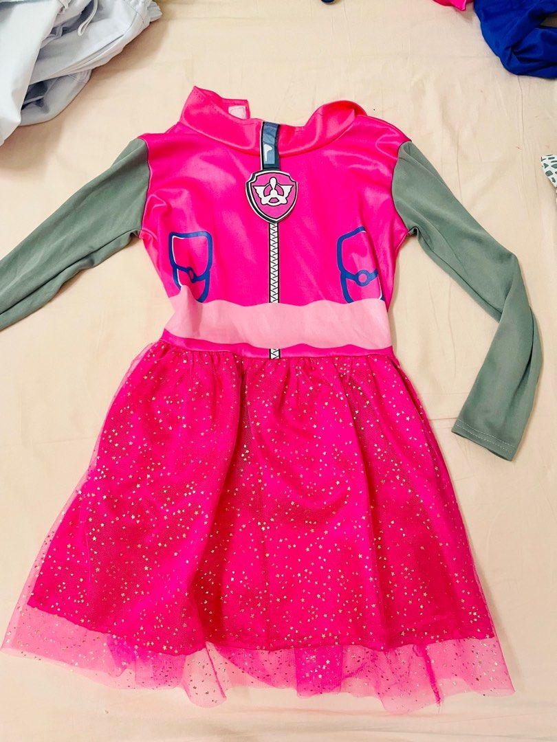 PAW Patrol Skye Marshall Everest Toddler Girls Skater Dress Pink 4T