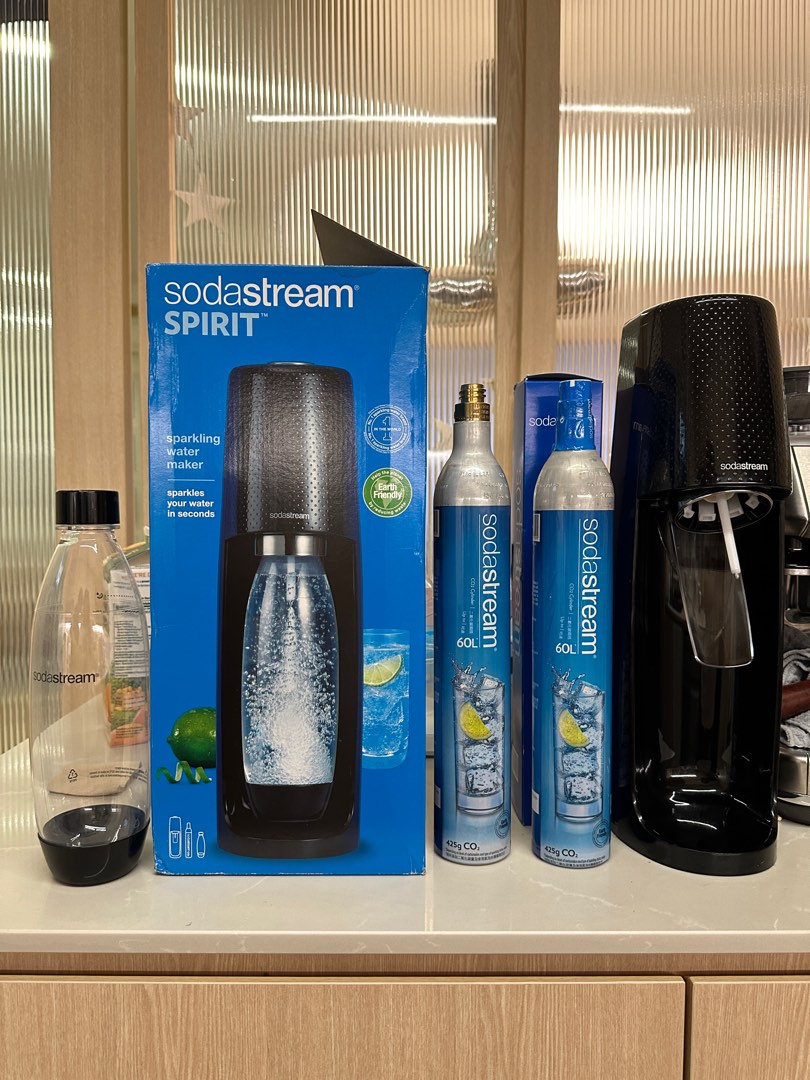 Sodastream Machine à Soda Spirit Bleue Collection 