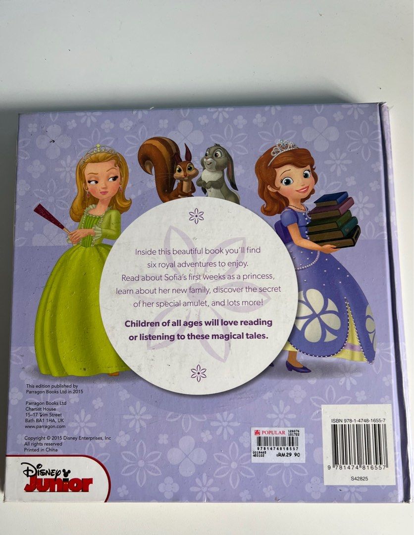 Sofia the First Storybook, Hobbies \u0026 Toys, Books \u0026 Magazines ...