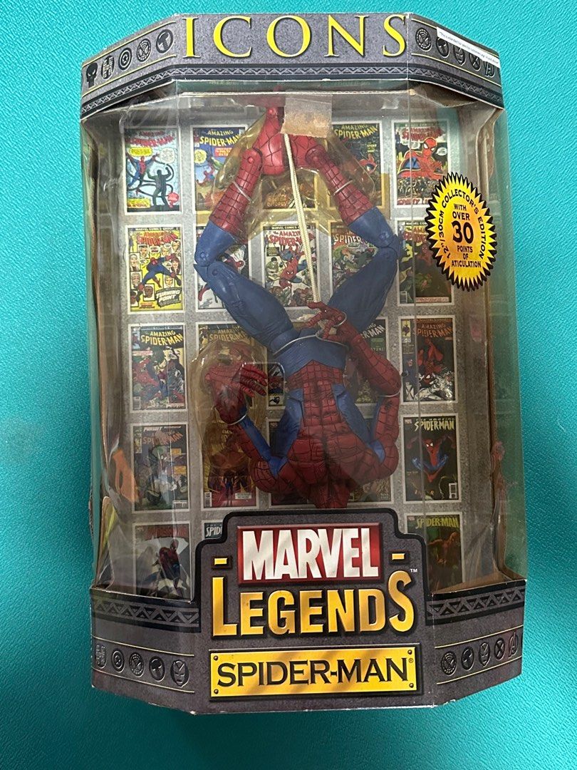 Marvel legends icons spider man shop