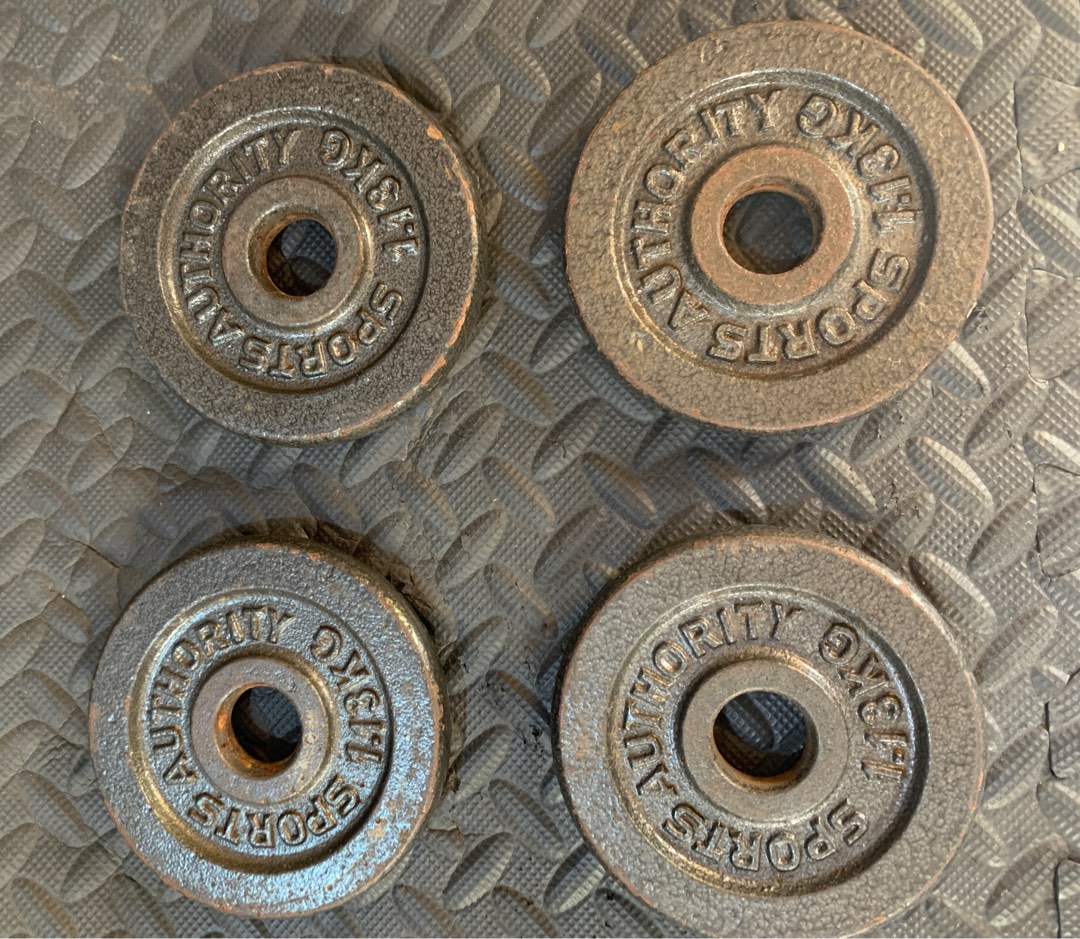 Sports Authority Weight Plates (2.5 lbs), Sports Equipment, Exercise