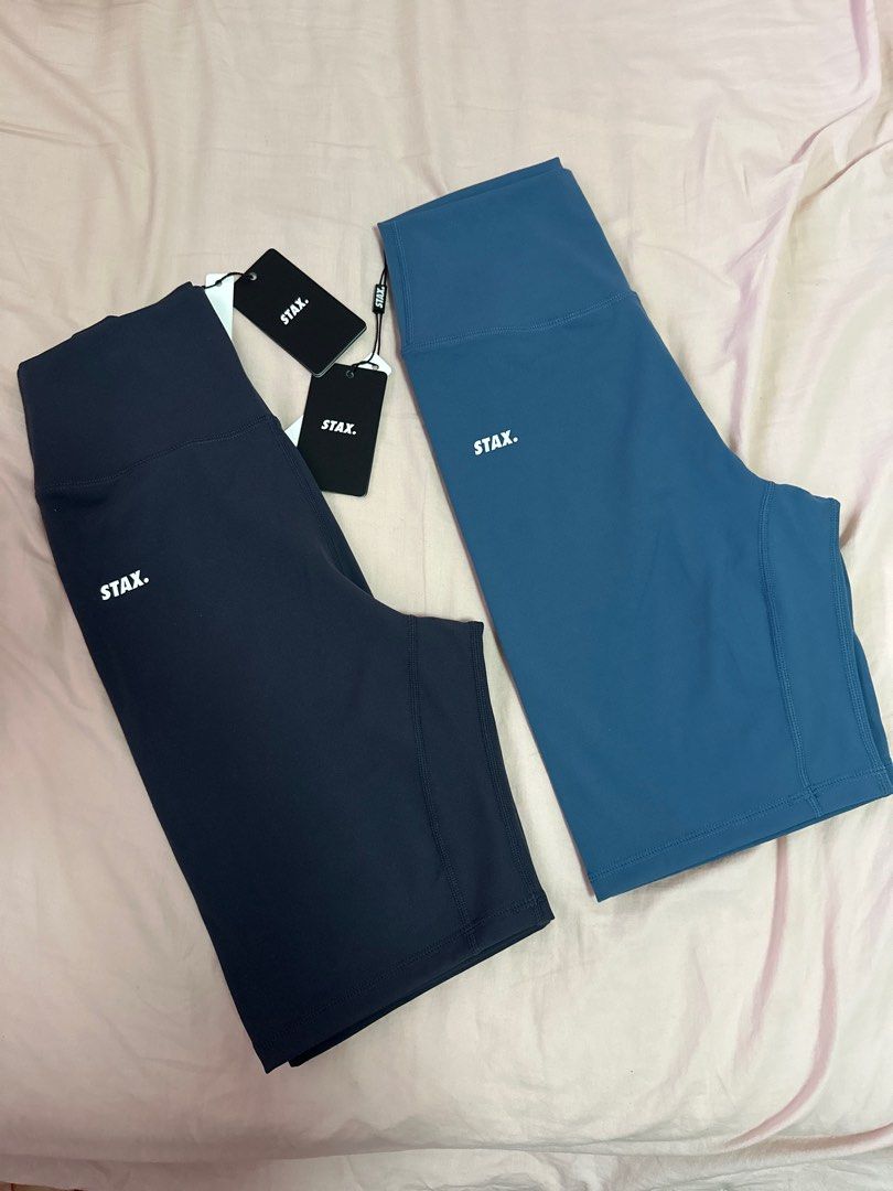STAX Original Bike Shorts NANDEX (Blue and Grey), Women's Fashion,  Activewear on Carousell