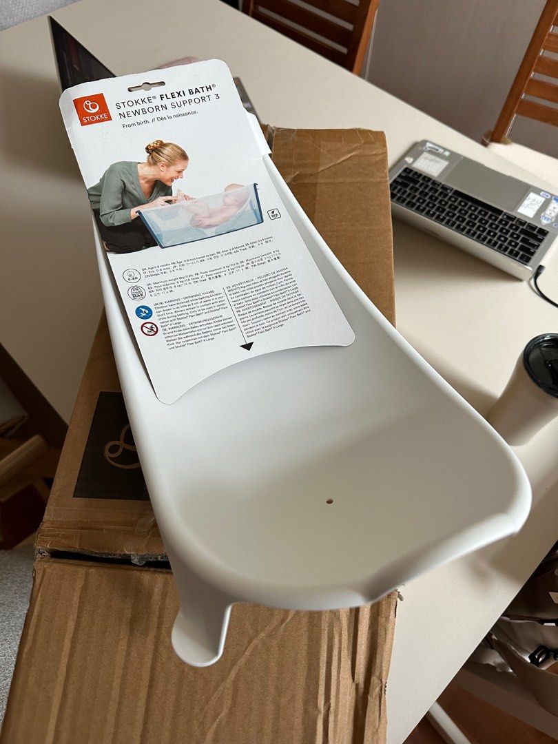 Stokke Flexi bath newborn support Babies Kids Bathing