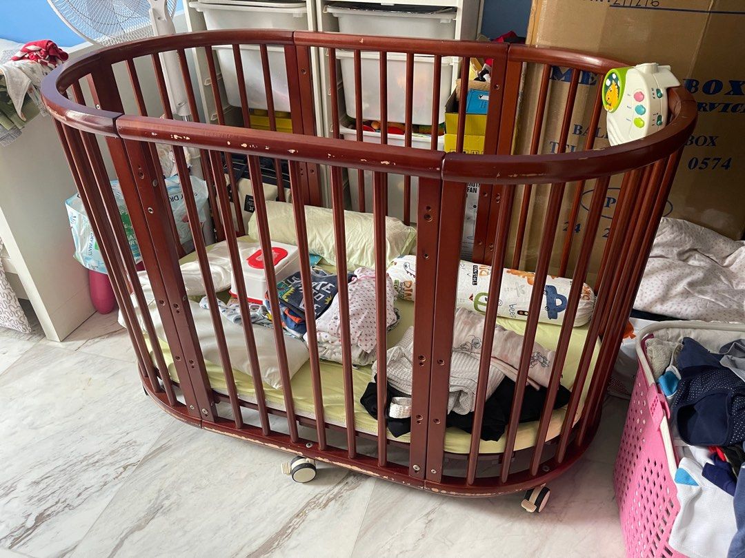 Stokke lookalike cot, Babies & Kids, Baby Nursery & Kids Furniture