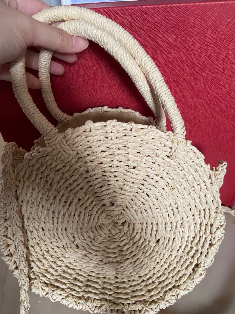 Gap straw shop bag