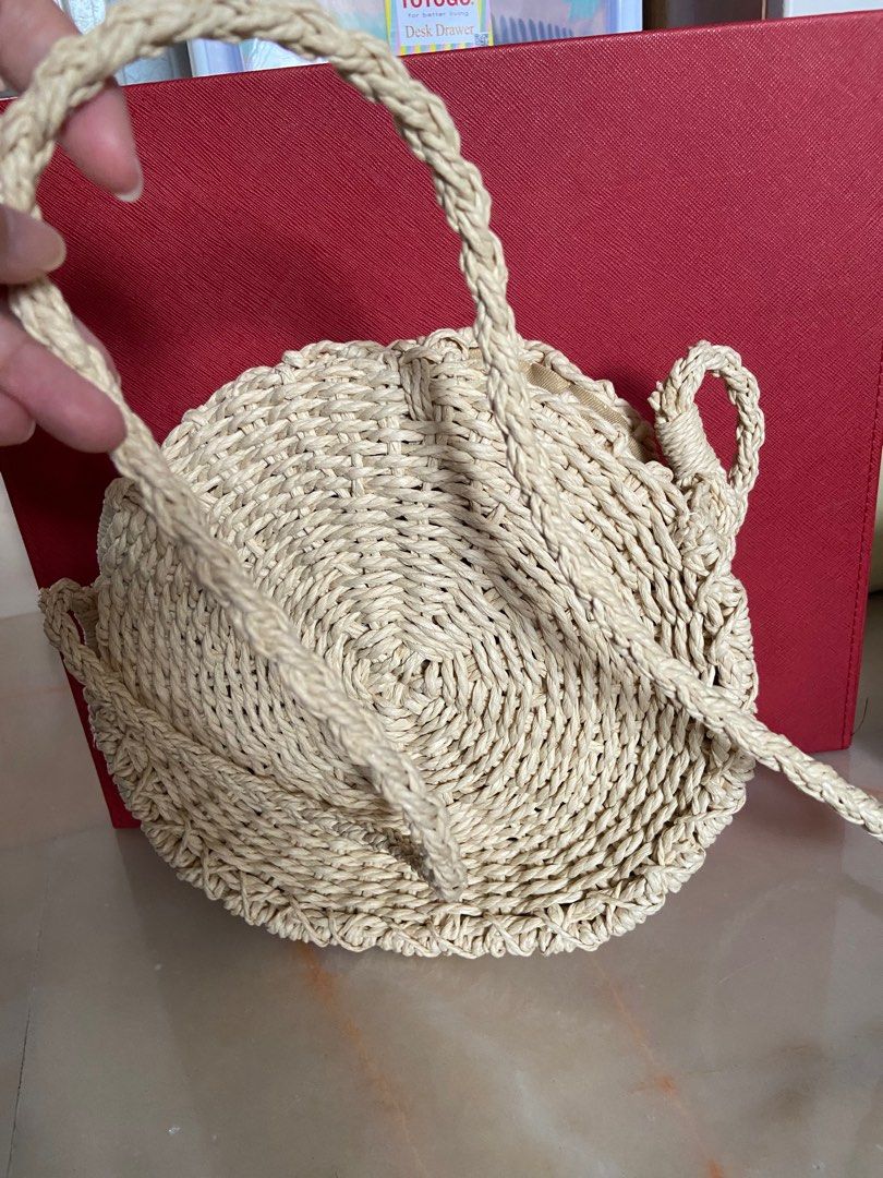 Gap straw new arrivals bag