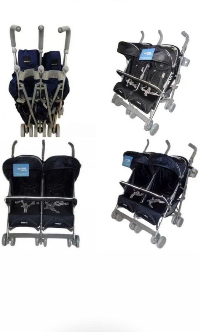 Stroller babyelle twin trevi stroller bayi kembar