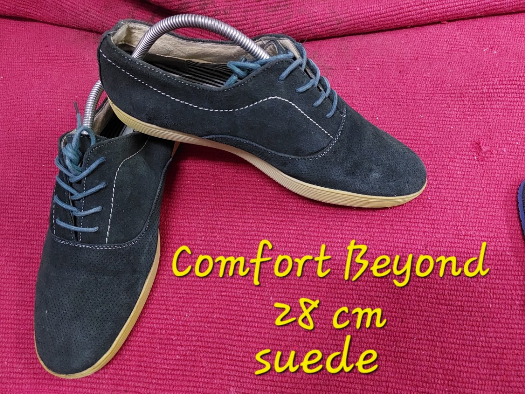 Suede leather shoe, Men's Fashion, Footwear, Casual shoes on Carousell