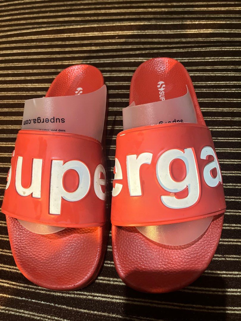 Superga store slide sandals
