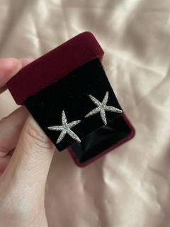 Swarovski Starfish Stud Earrings