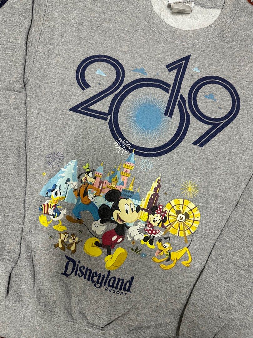 Gray sales disneyland sweatshirt