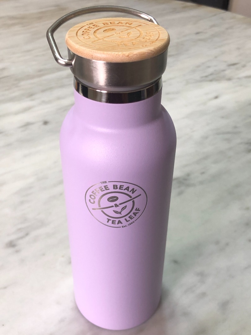 The Coffee Bean & Tea Leaf Elemental Bottle 500ml Pastel Series, Furniture & Home Living