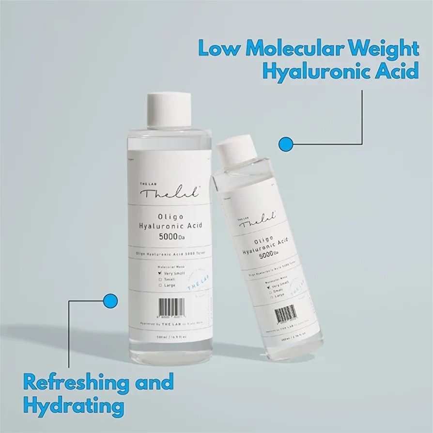 [THE LAB] Oligo Hyaluronic Acid 5000 toner 500ml, Beauty & Personal ...