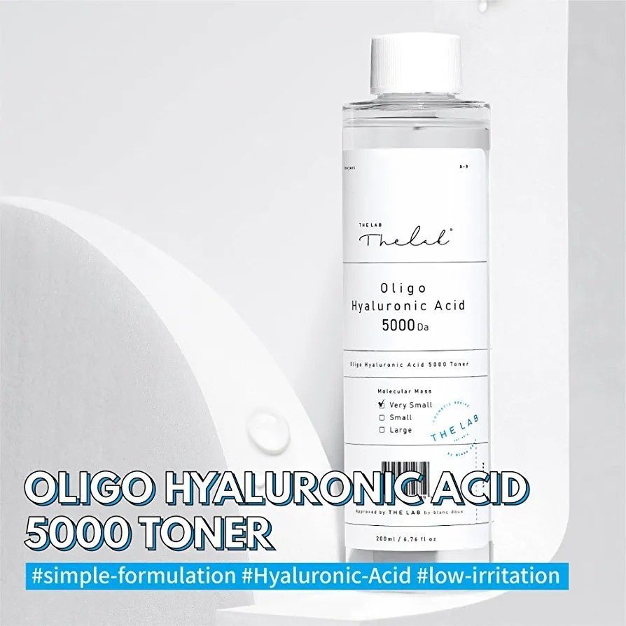[THE LAB] Oligo Hyaluronic Acid 5000 toner 500ml, Beauty & Personal ...