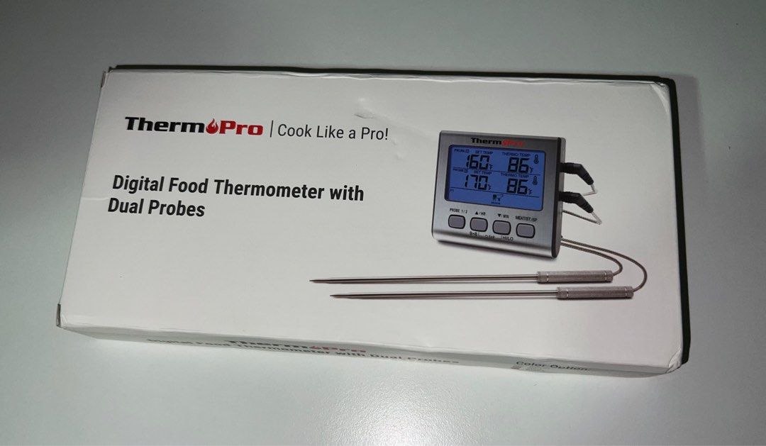 Thermo Pro Digital Food Thermometer w/ Dual Probes - Spice Boys