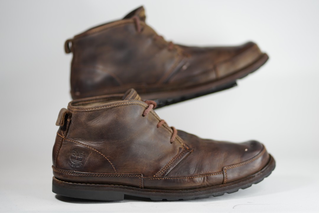 TIMBERLAND CHUCKA BOOTS, Fesyen Pria, Sepatu , Sepatu Boot di Carousell
