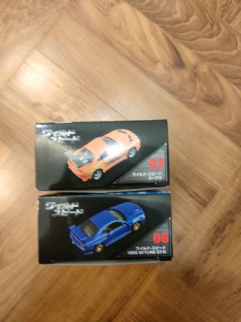 TOMICA PREMIUM UNLIMITED NISSAN SKYLINE R34  TOYOTA SUPRA, Hobbies  Toys,  Toys  Games on Carousell