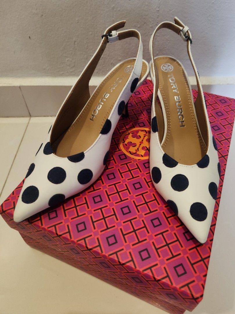 Tory burch discount polka dot flats