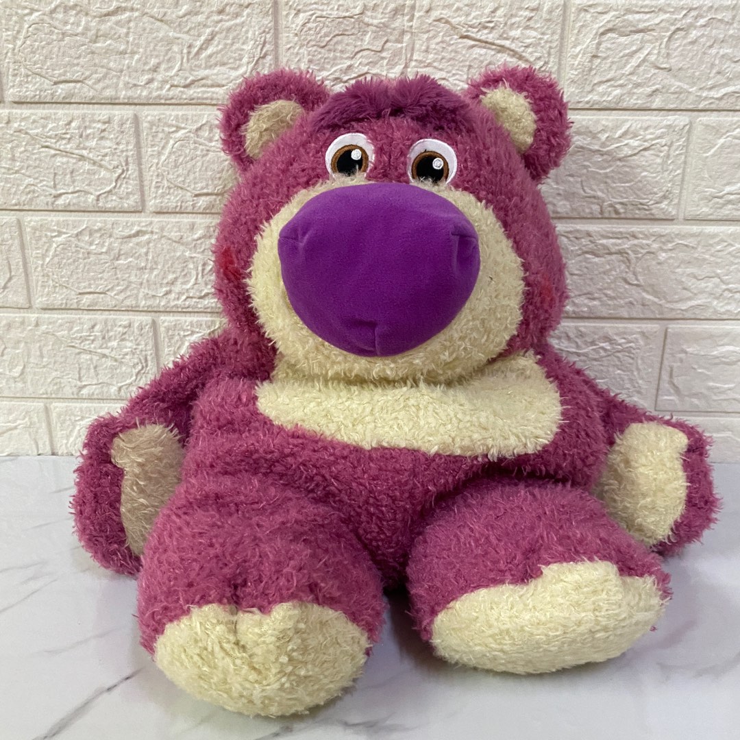 Sega Disney Toy Story Lotso Plush toy special purple nose 45cm plush toy Hobbies Toys Toys Games on Carousell