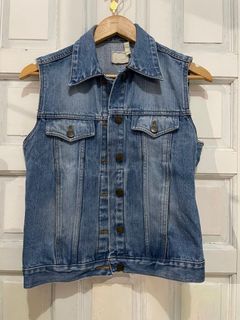 Trf denim vest