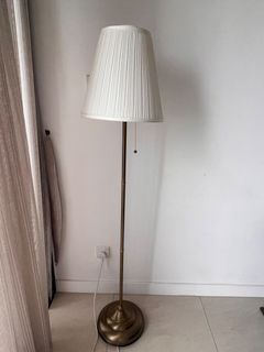 Two ikea ÅRSTID Floor lamp, brass