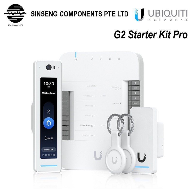 Unifi Door Access •UAG2SKPRO Ubiquiti G2 Starter Kit Professional