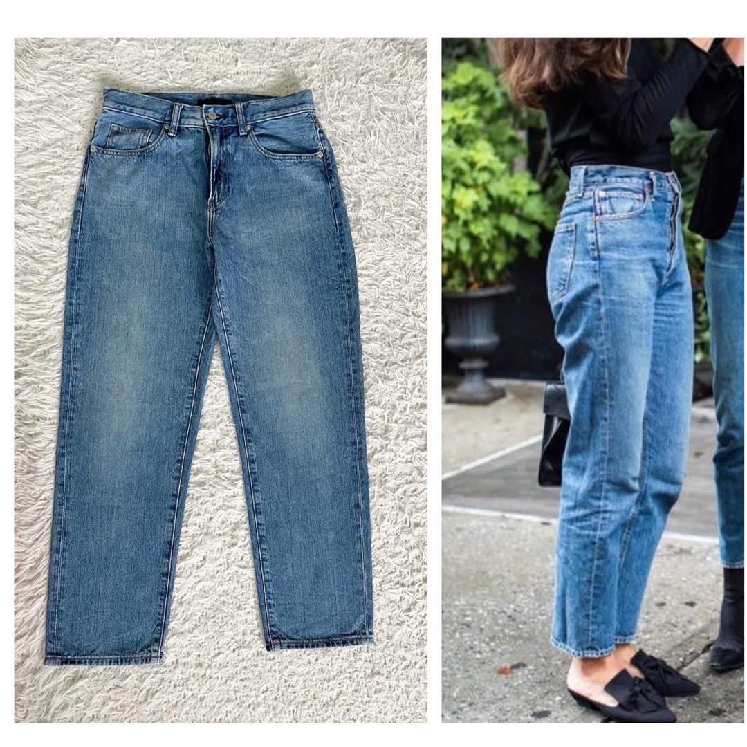 UNIQLO MOM jeans, Women's Fashion, Bottoms, Jeans & Leggings on Carousell