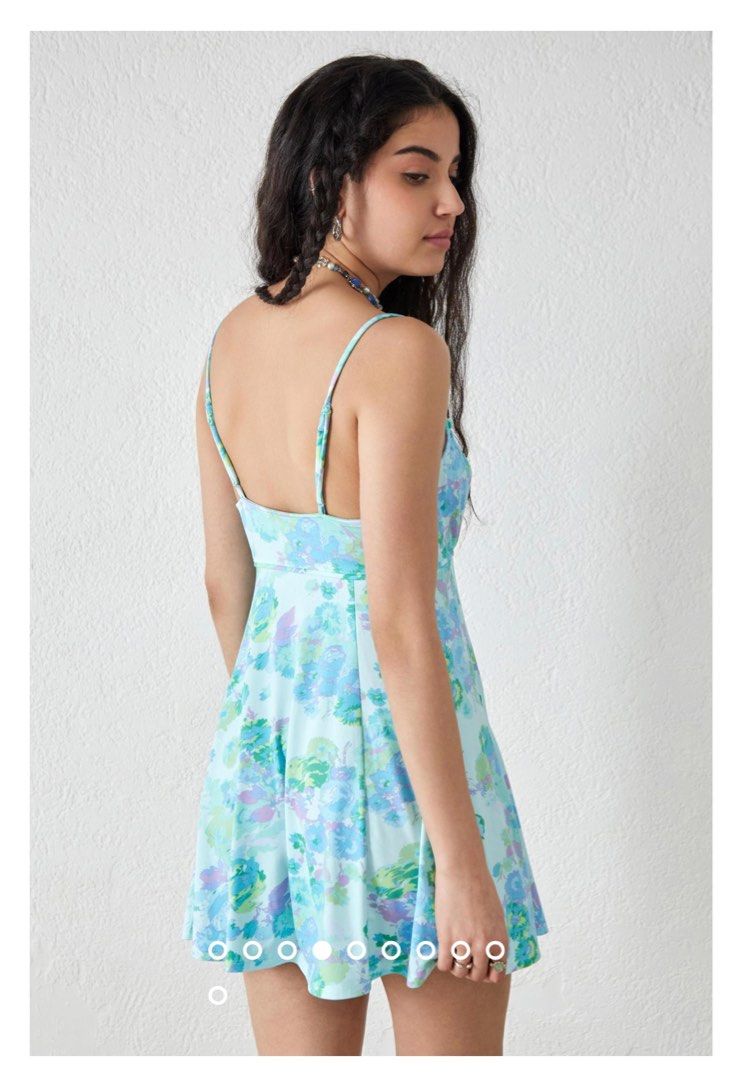 princess polly baby blue dress Royal Blue Lace Up Back Glitter Maxi Dress – Aquarius Brand main image 0