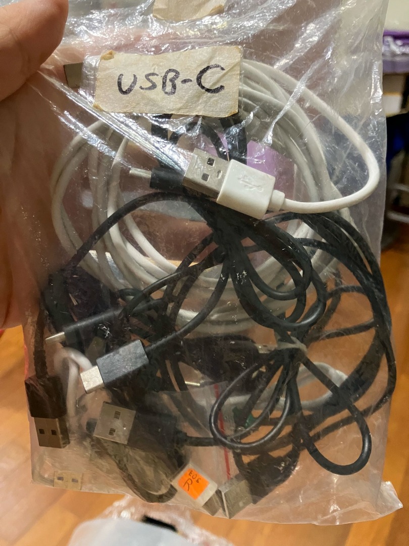 USB A to USB C cable and misc adapters, Computers & Tech, Parts ...
