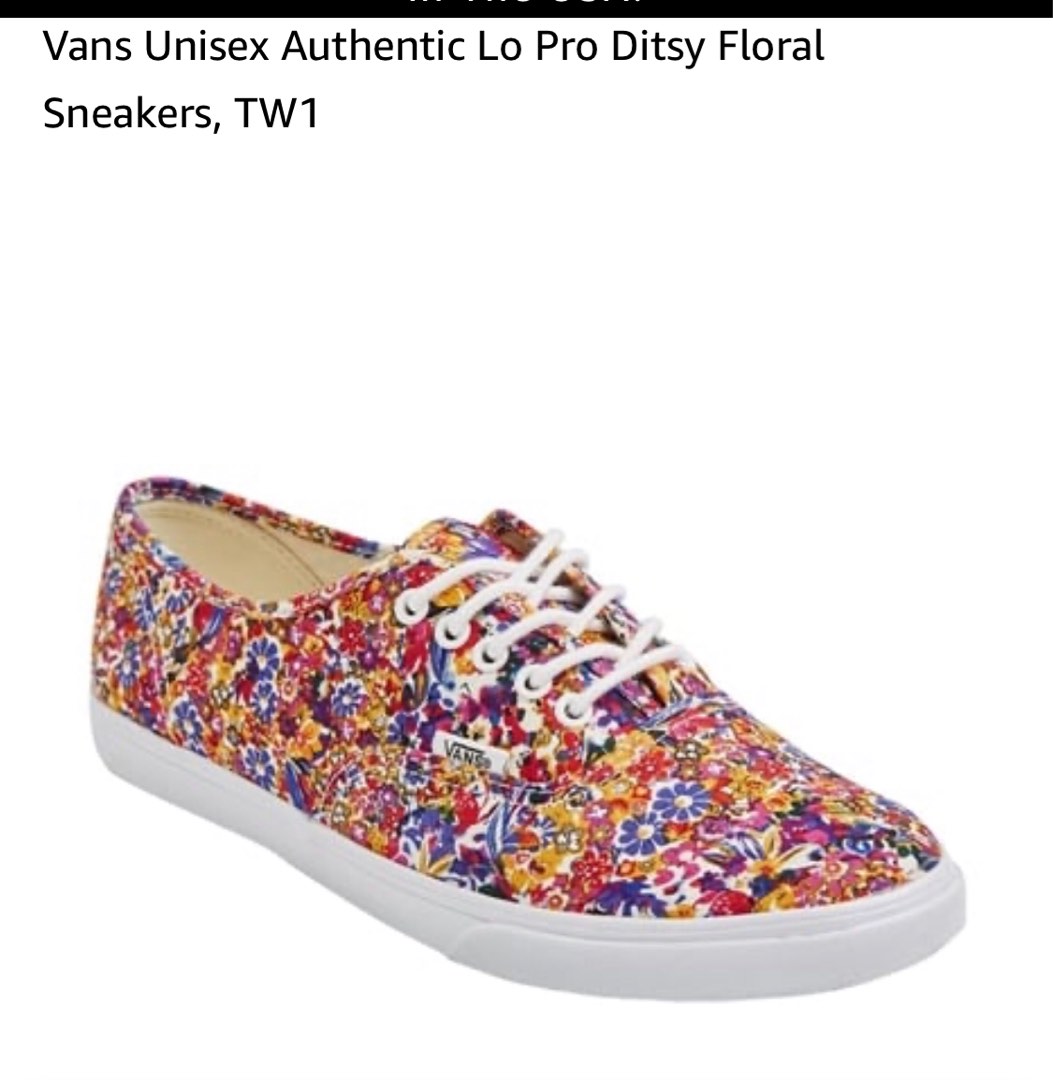 VANS Authentic Lo Pro Ditsy Floral. Sneakers Unisex