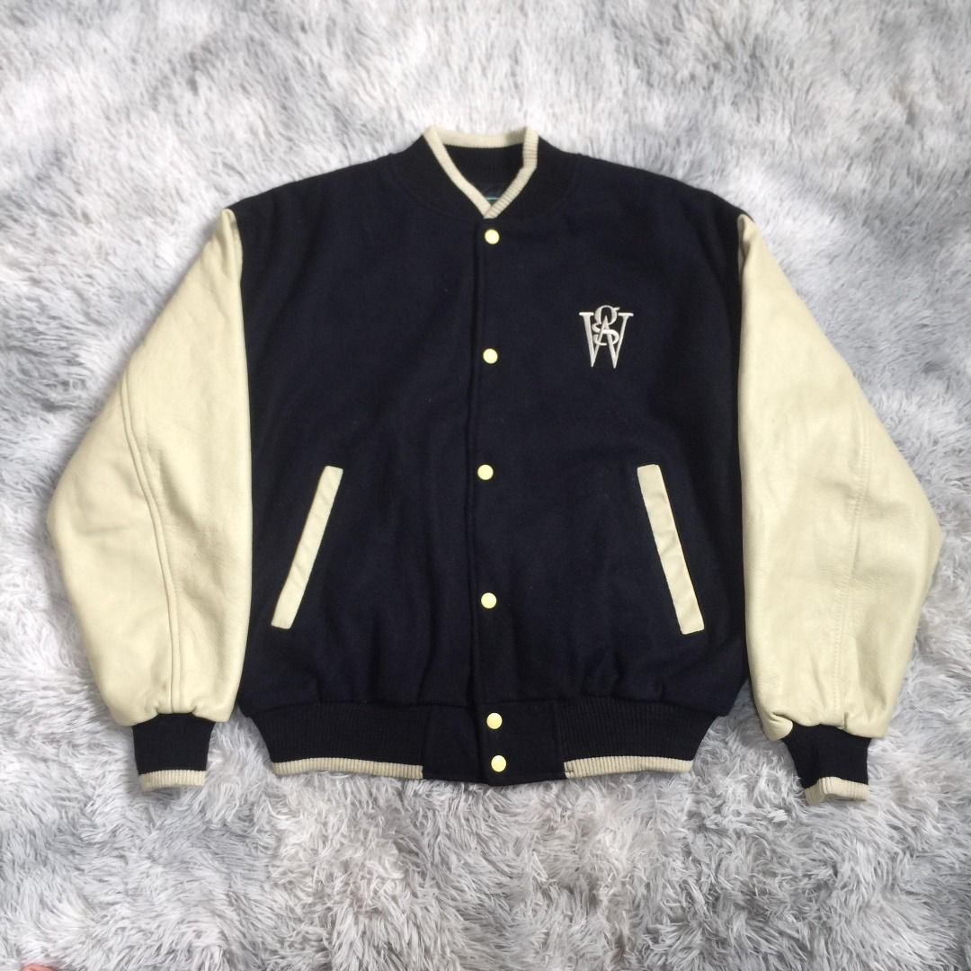 Louis Vuitton Varsity Jacket Small fit Medium, Men's Fashion, Coats, Jackets  and Outerwear on Carousell