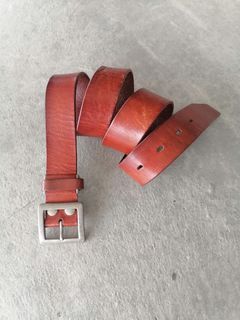 Vera pelle genuine leather italy brown belt