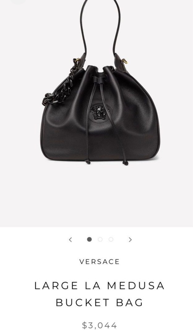 Versace La Medusa Bucket Bag