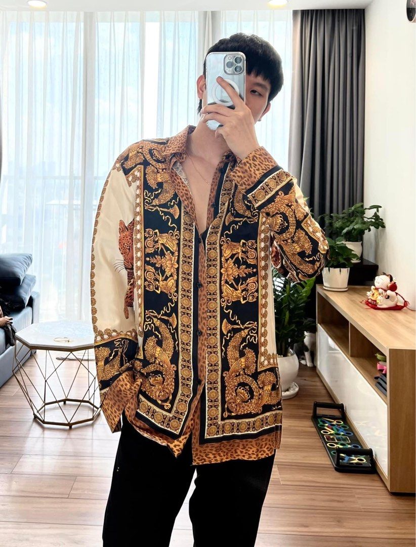 Mens cheap versace clothing outlet