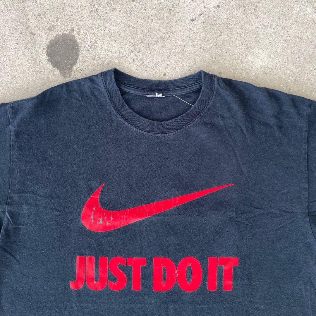 Red just discount do it shirt