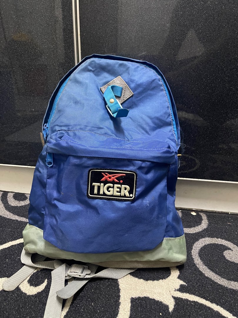 Vintage Asics Tiger Backpack Men s Fashion Bags Backpacks on Carousell