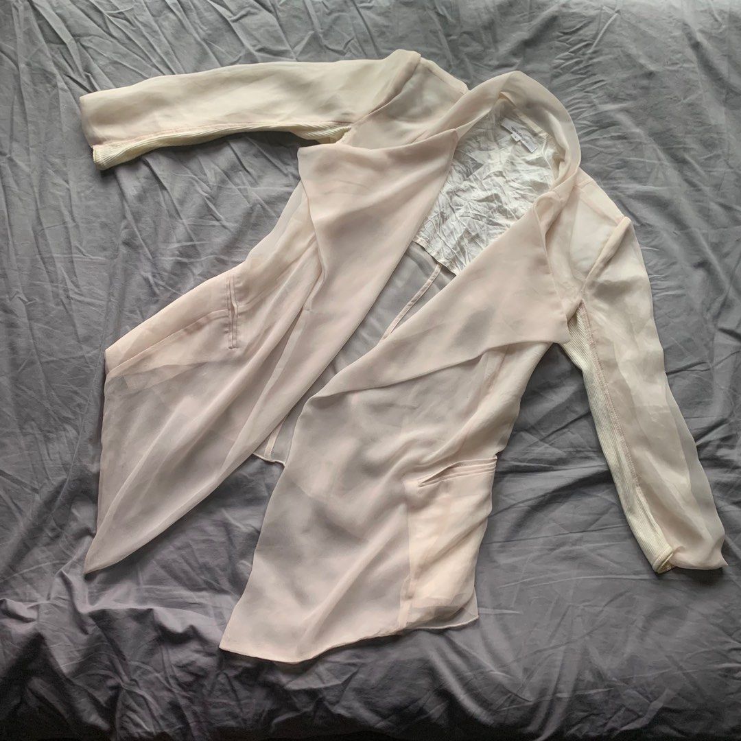 Chiffon cardigan 2025 long