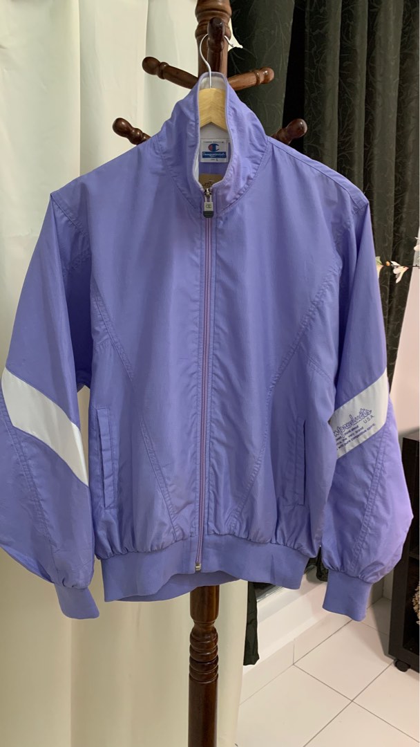 Champion deals purple windbreaker