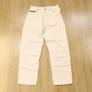 Vintage MOSCHINO Milky White Mid Rise Casual Pant