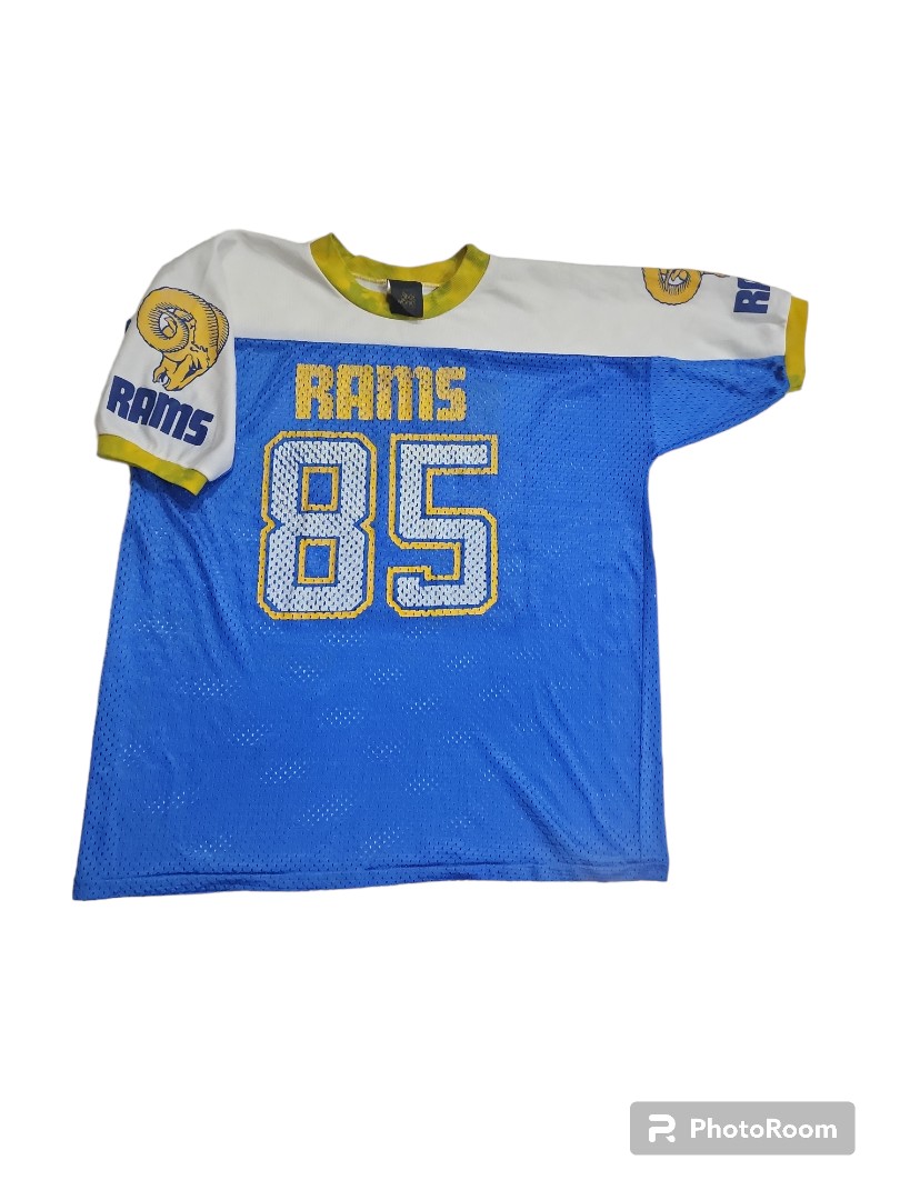 Vintage RAMS NFL mesh jersey, Men's Fashion, Tops & Sets, Tshirts & Polo  Shirts on Carousell