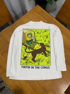Vintage Tintin Longsleeve Tshirt