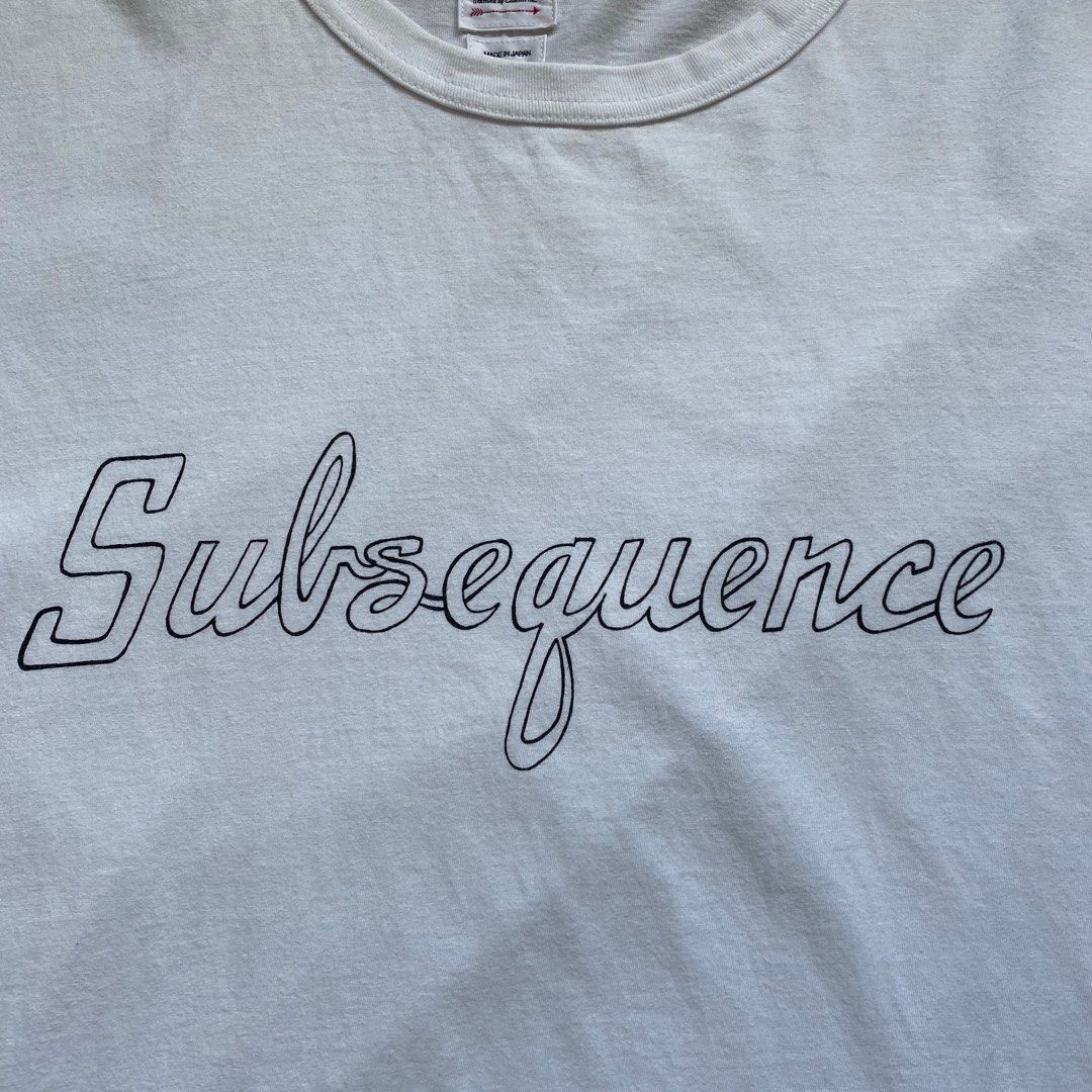 VISVIM JUMBO TEE S/S SUBSEQUENCE LOGO PRINT TSHIRT JAPAN T-SHIRT