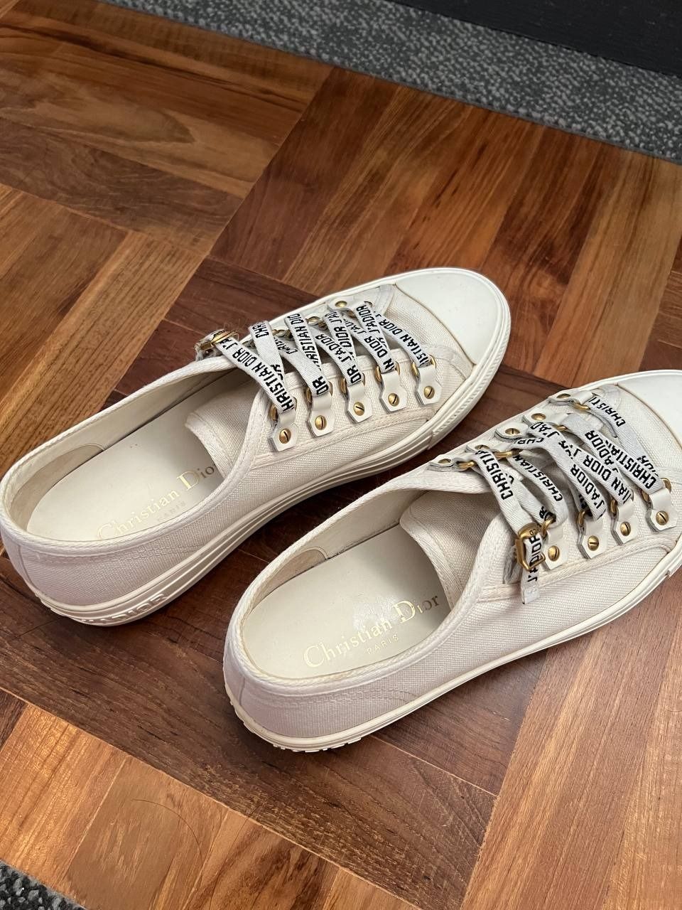 Christian dior canvas sneakers cheap