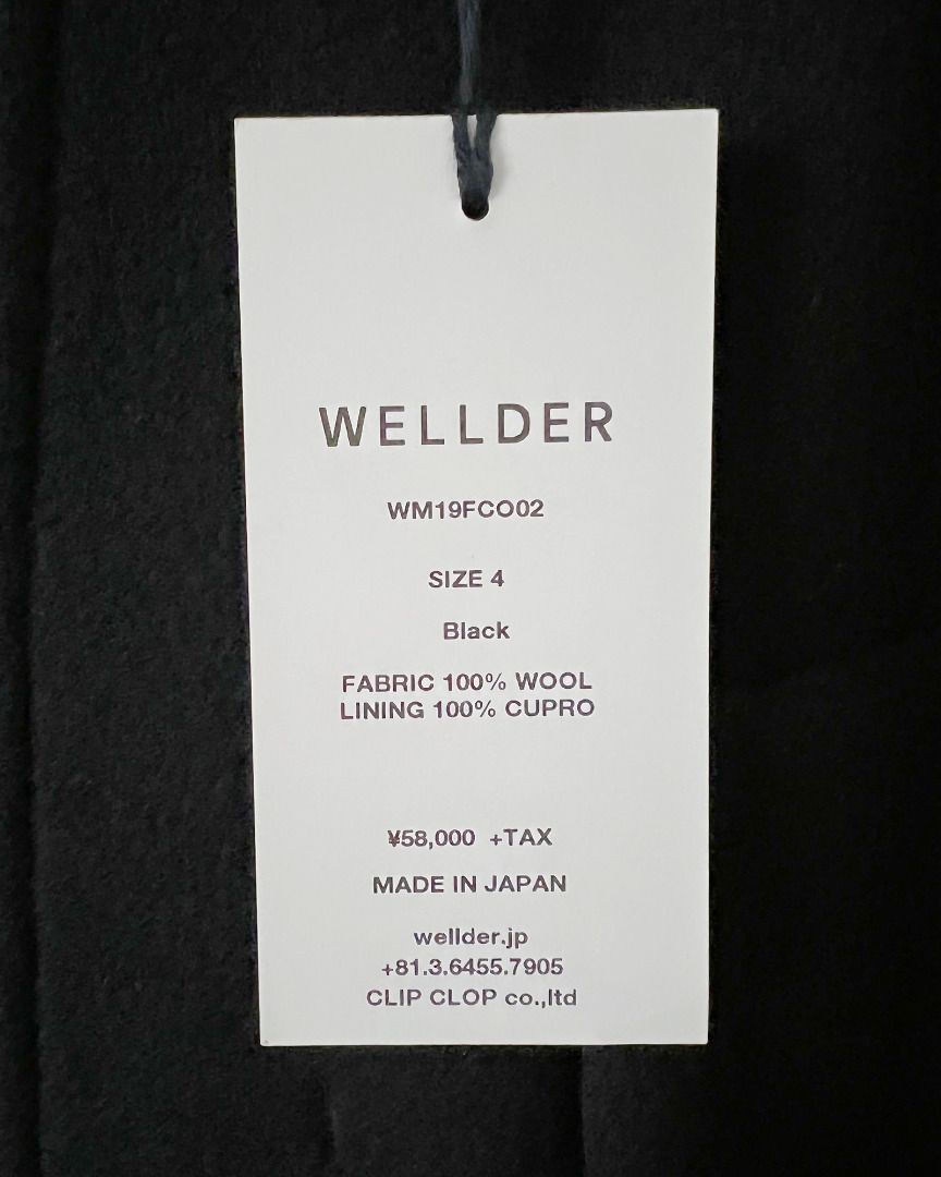 Wellder Boxy Car Coat (Black), 男裝, 外套及戶外衣服- Carousell