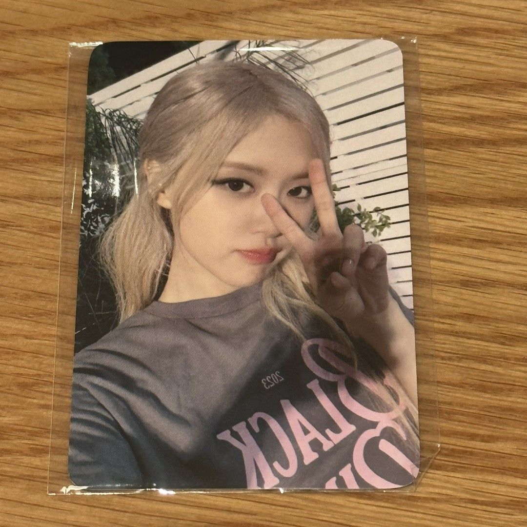 激安 超特価商店街  BLACKPINK ロゼ WEVERSE FS WINNER トレカ K-POP+アジア